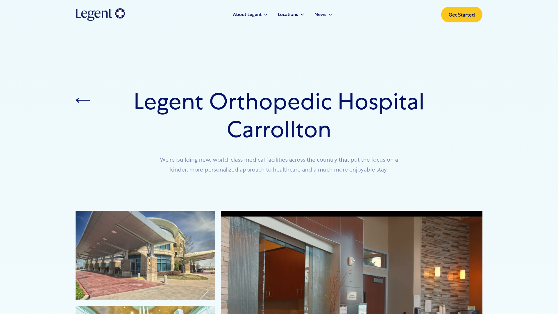 Legent Orthopedic Hospital Carrollton