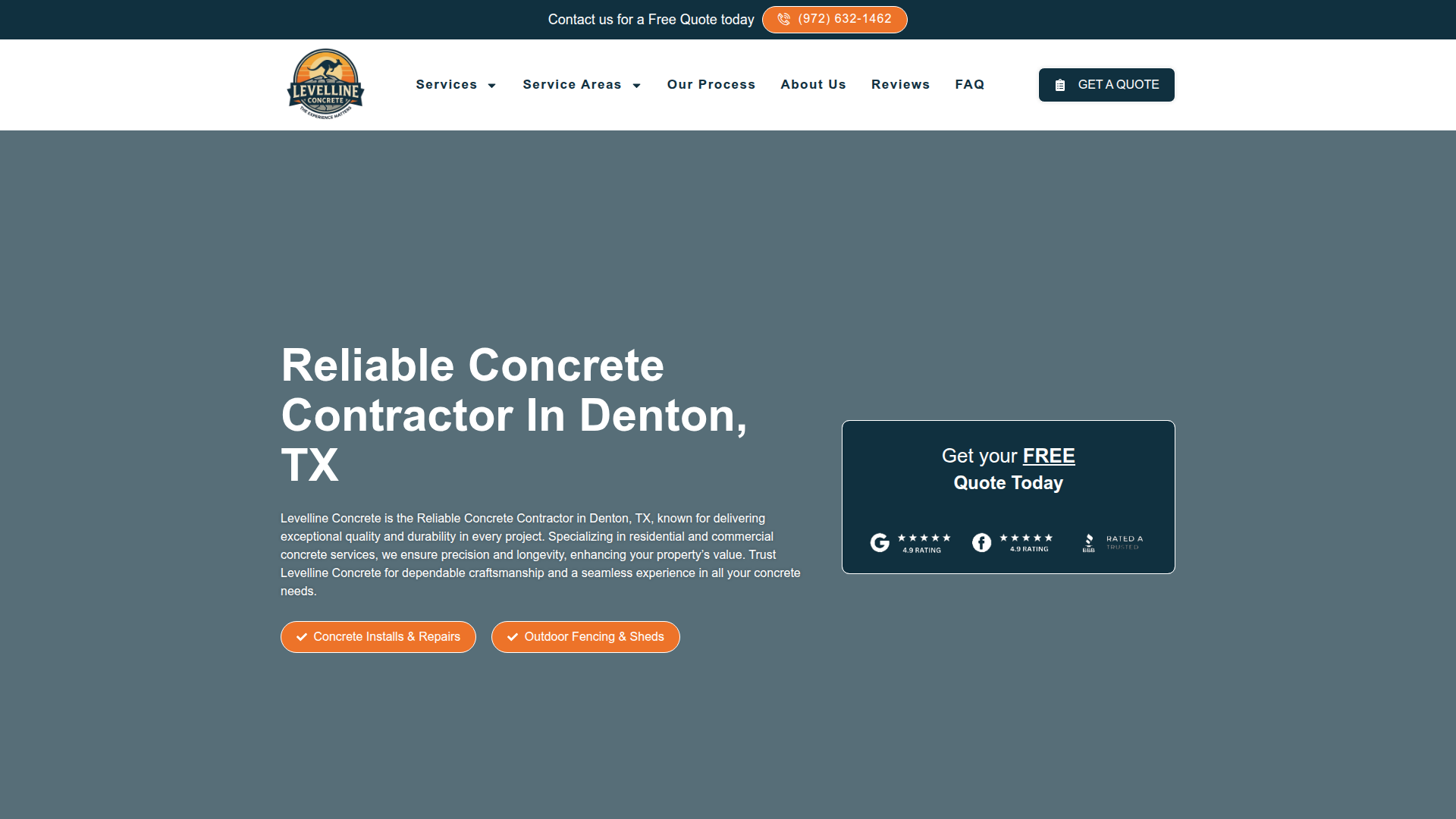 Levelline Concrete - Denton