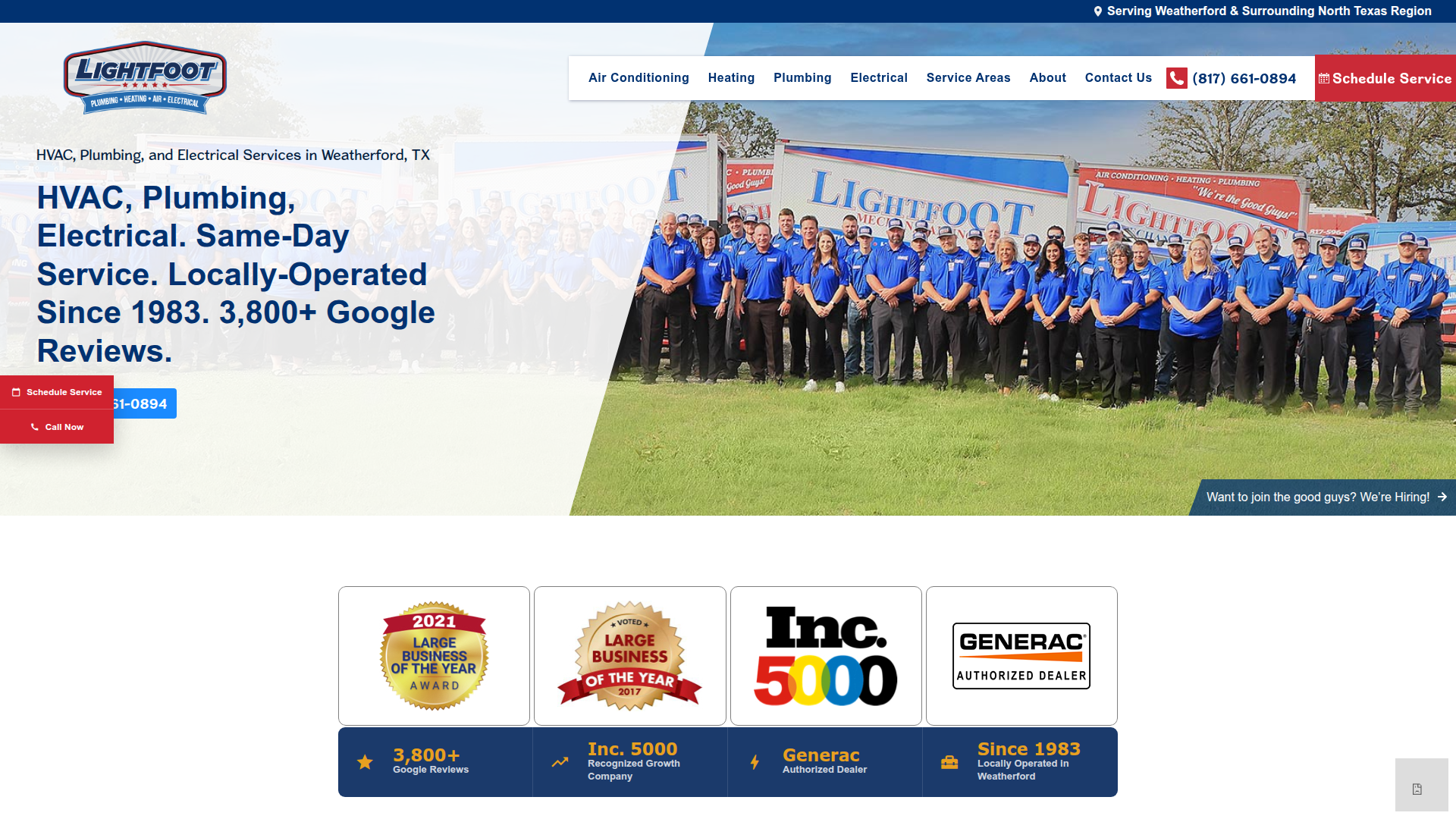 Lightfoot Plumbing, Heating, Air & Electrical
