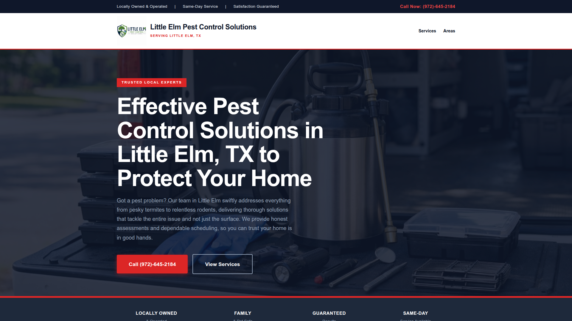 Little Elm Pest Control Solutions