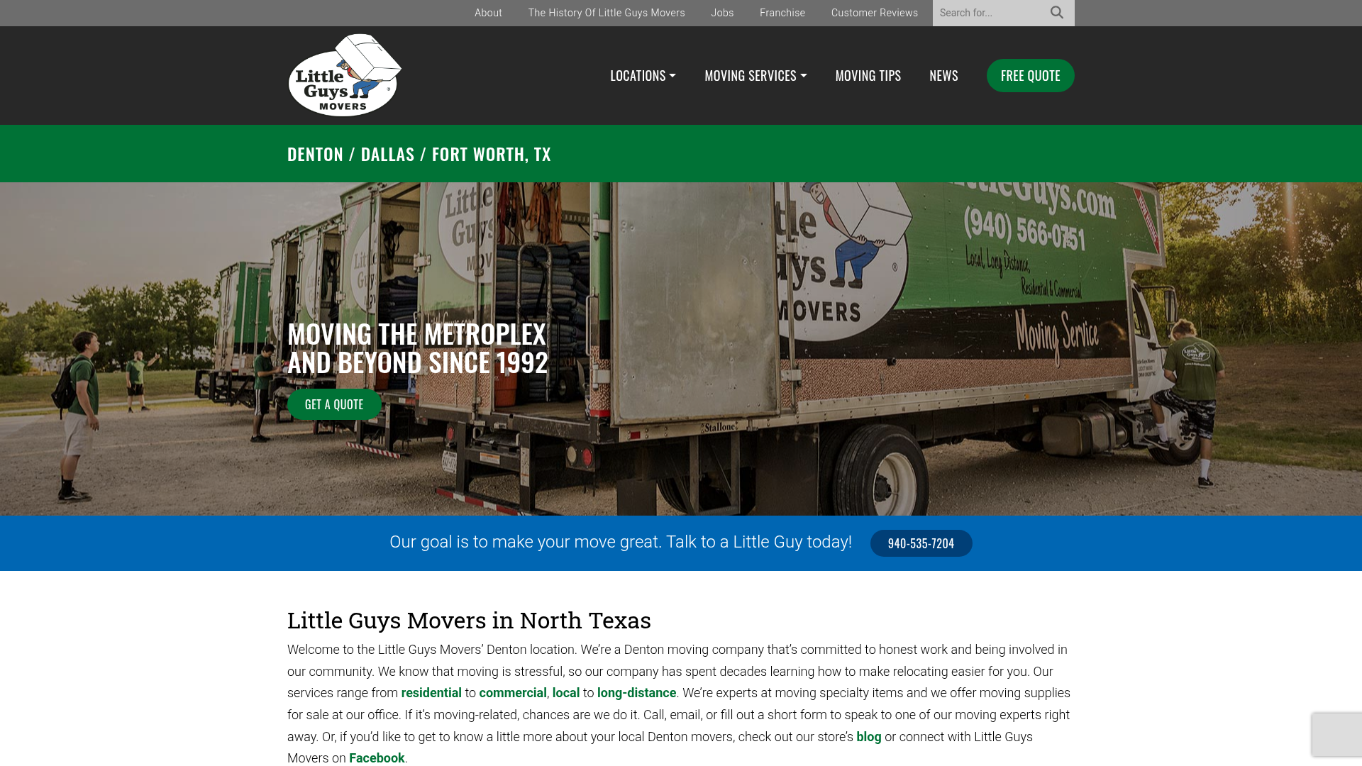 Little Guys Movers Denton