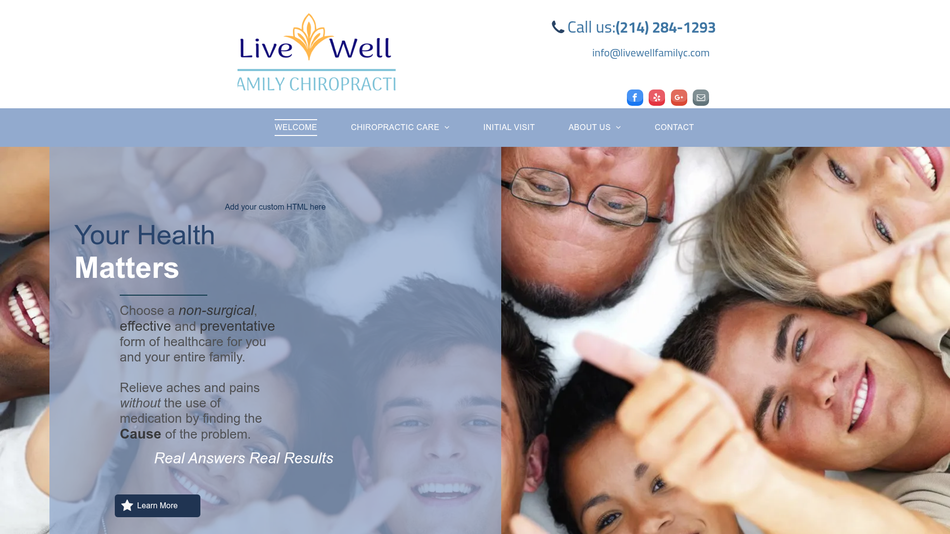Live Well Family Chiropractic | Chiropractor