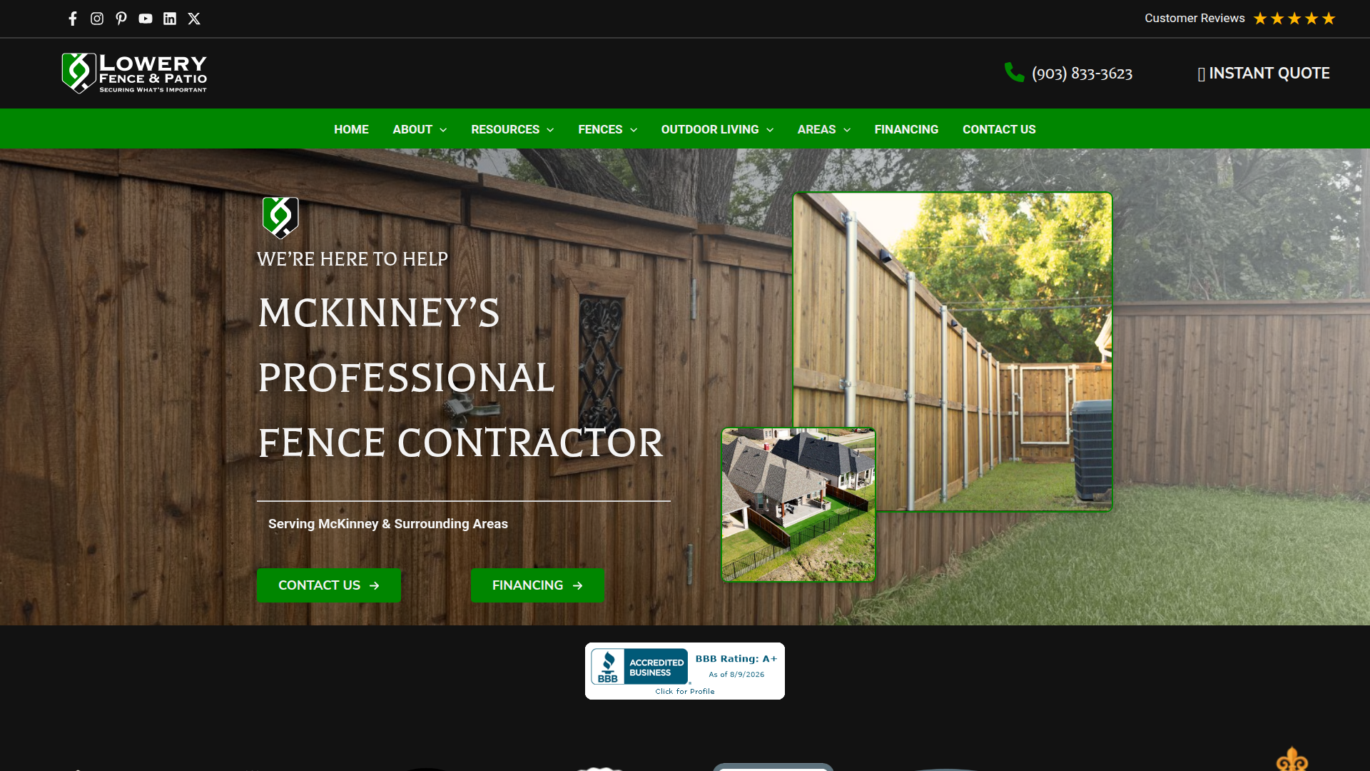 Lowery Fence & Patio