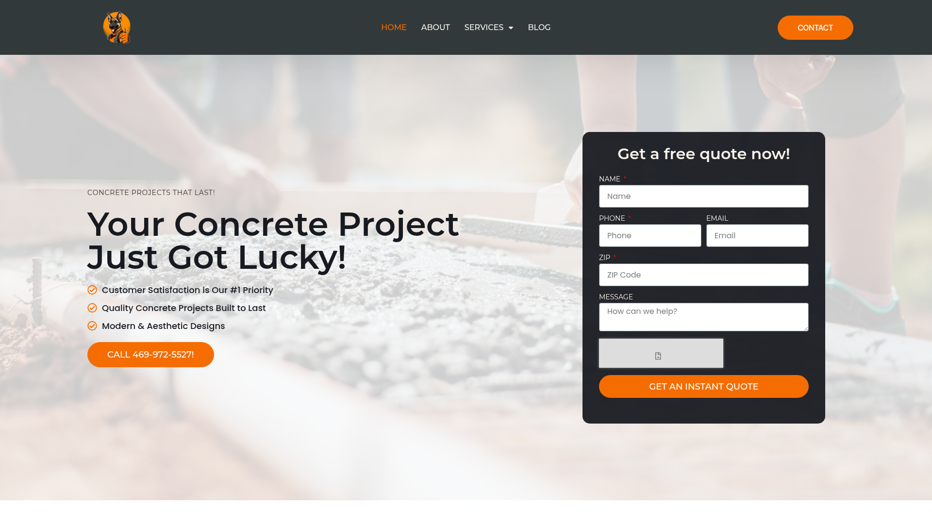 Lucky Concrete Lewisville