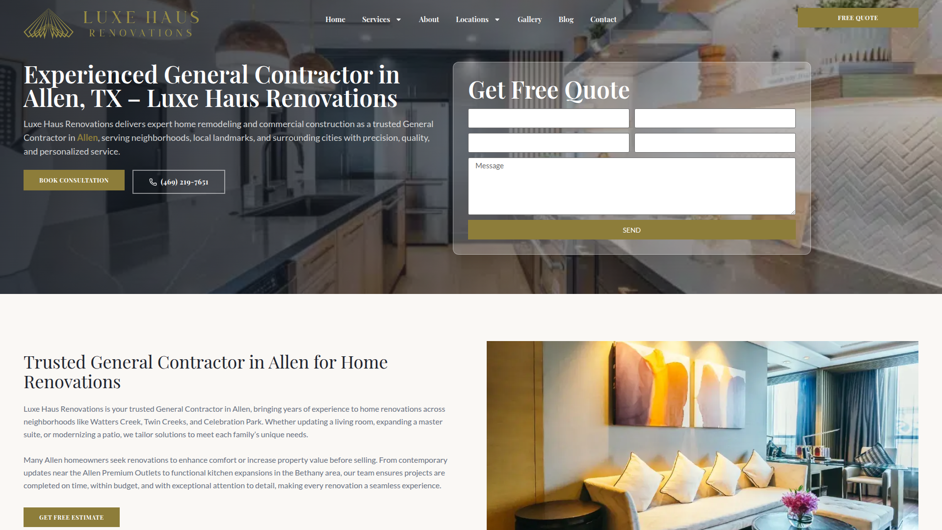 Luxe Haus Kitchen & Bath Remodeling