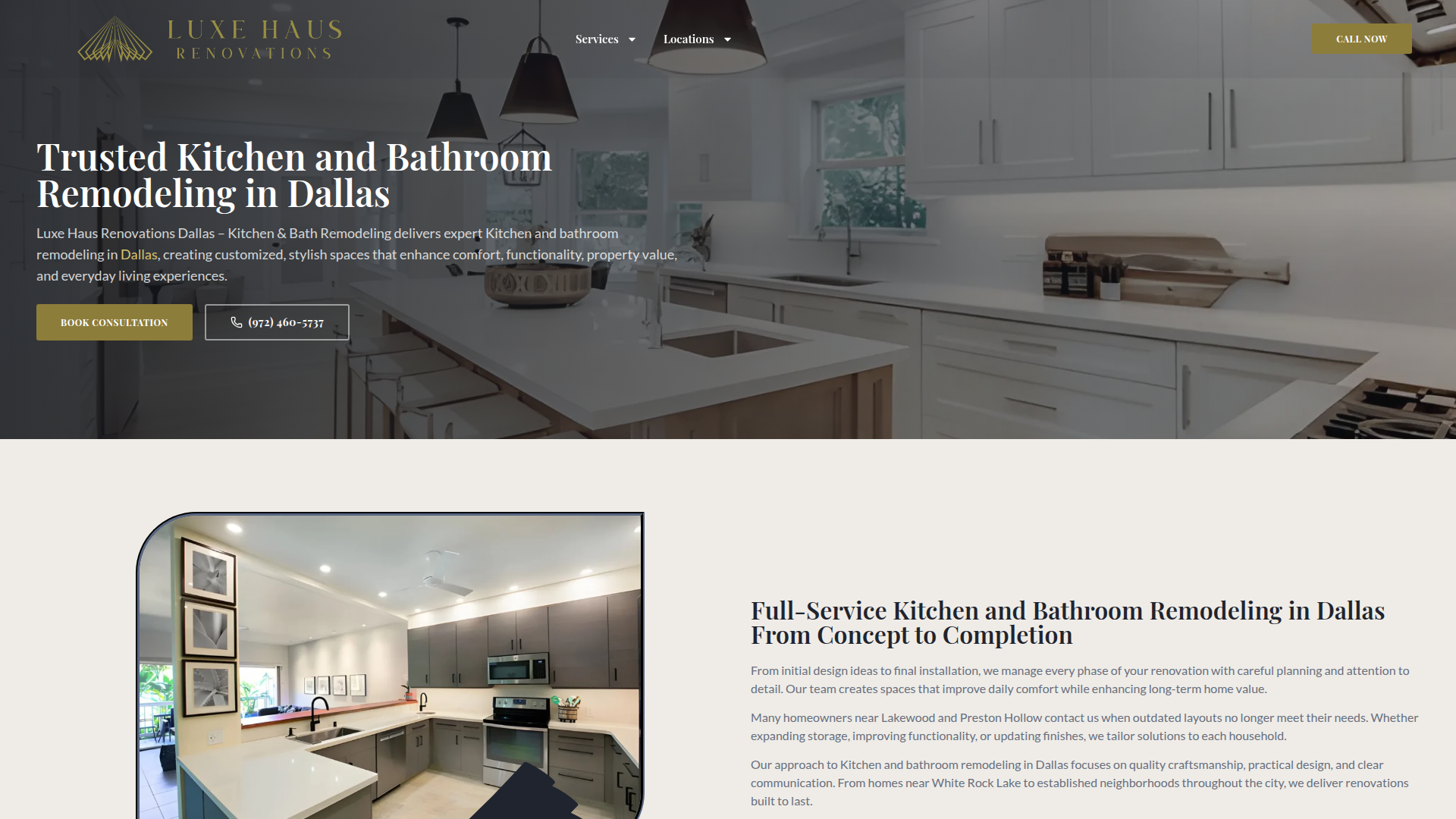Luxe Haus Renovations Dallas - Kitchen & Bath Remodeling