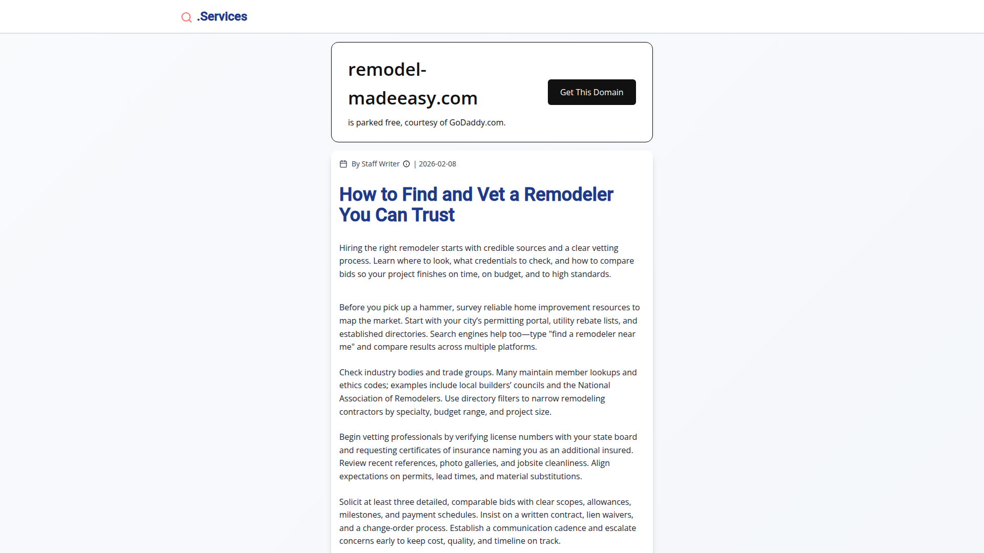 Made Easy Remodel & Repair