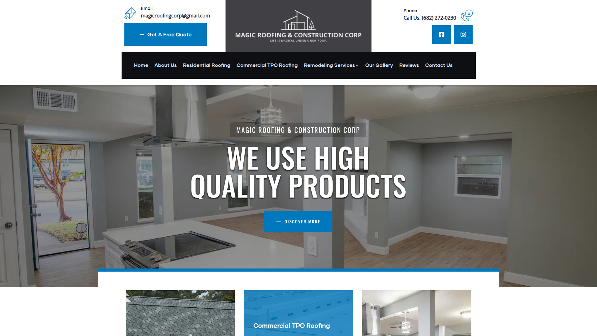 Magic Roofing & Construction Corp