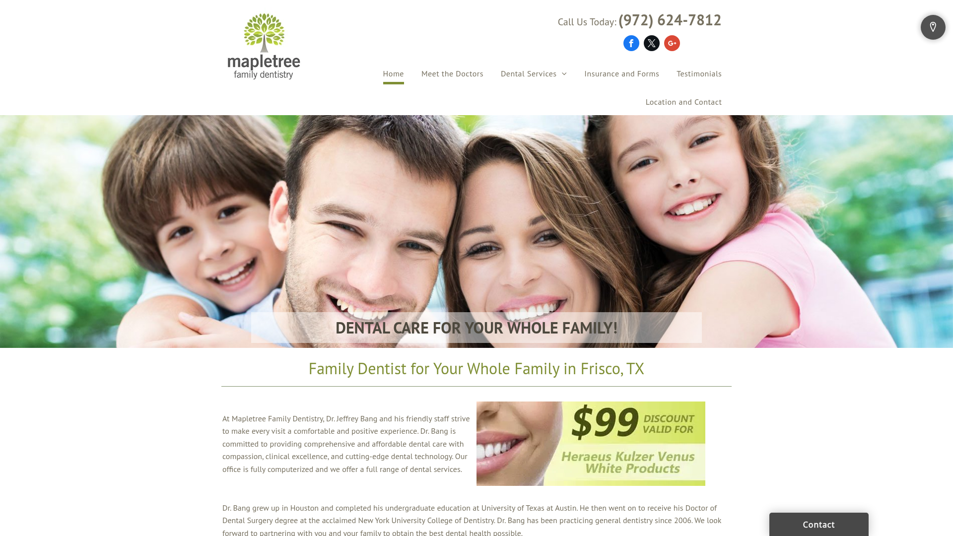 Mapletree Family Dentistry - Jeffrey Bang DDS