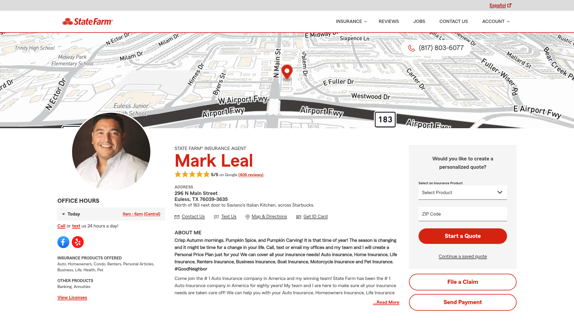 Mark Leal - State Farm Insurance Agent