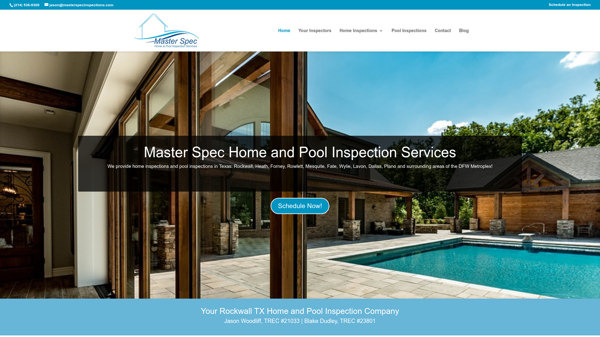 Master Spec Home & Pool Inspection Services