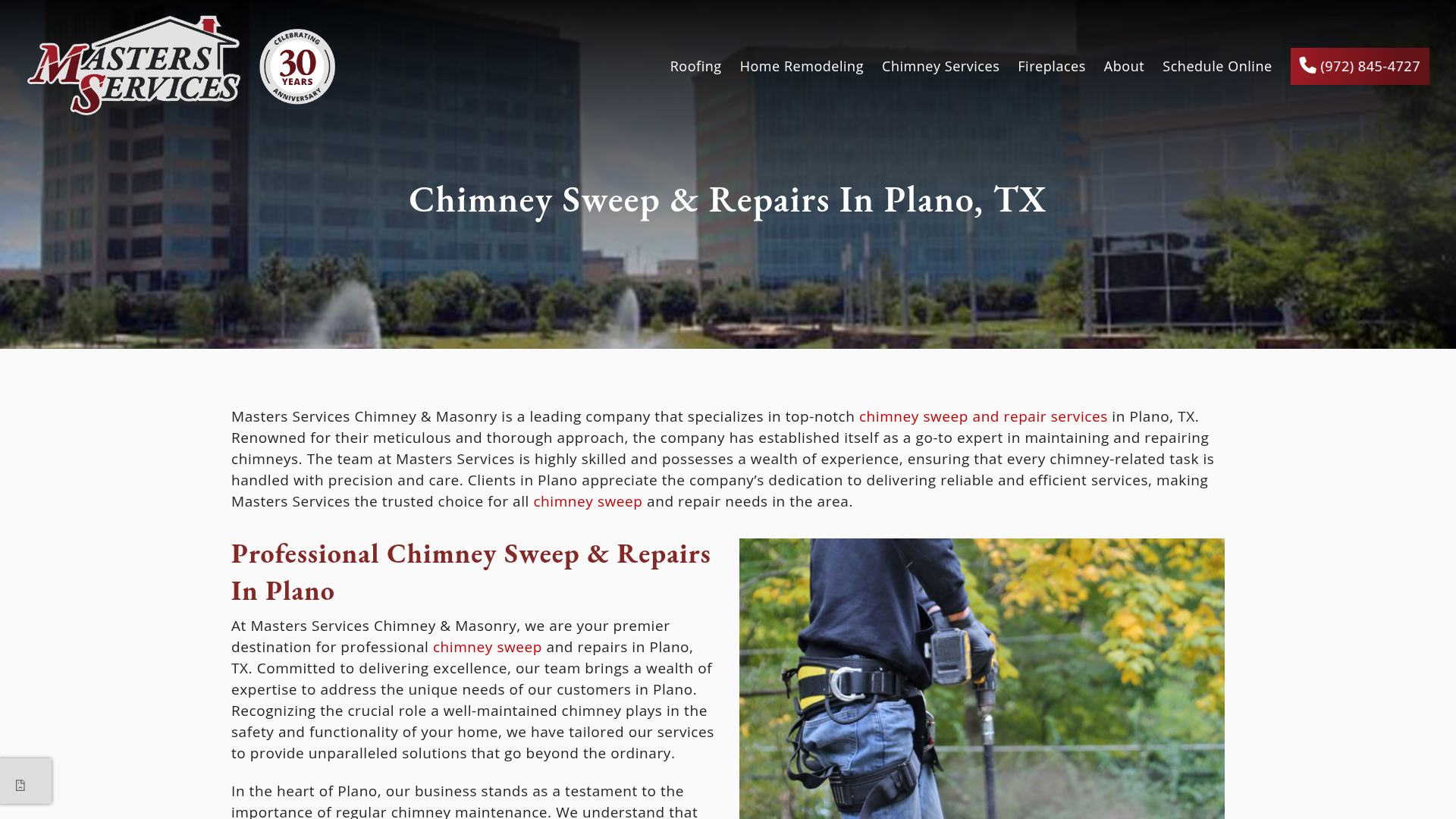 Masters Services Chimney & Masonry