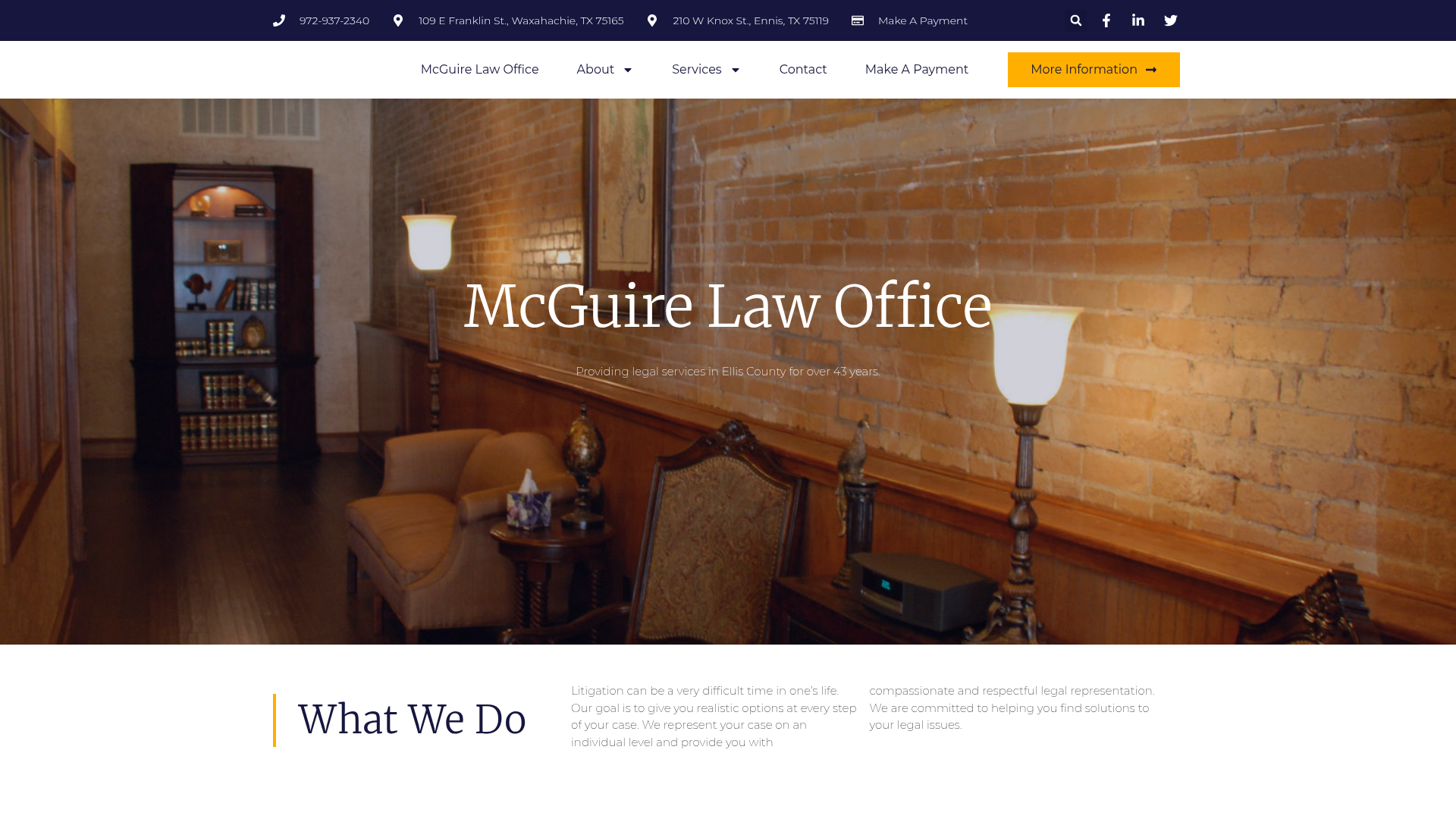 McGuire Law Office - Ennis