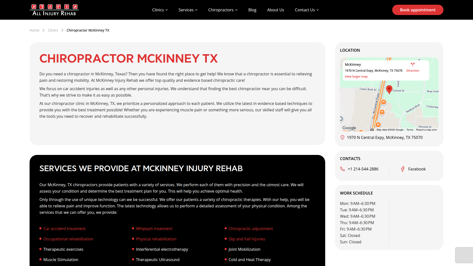 McKinney Injury Rehab & Chiropractic