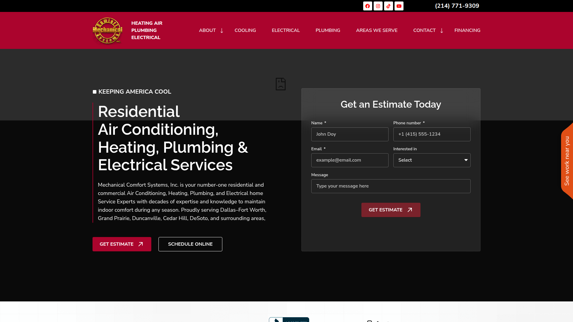 Mechanical Comfort Systems, Inc.