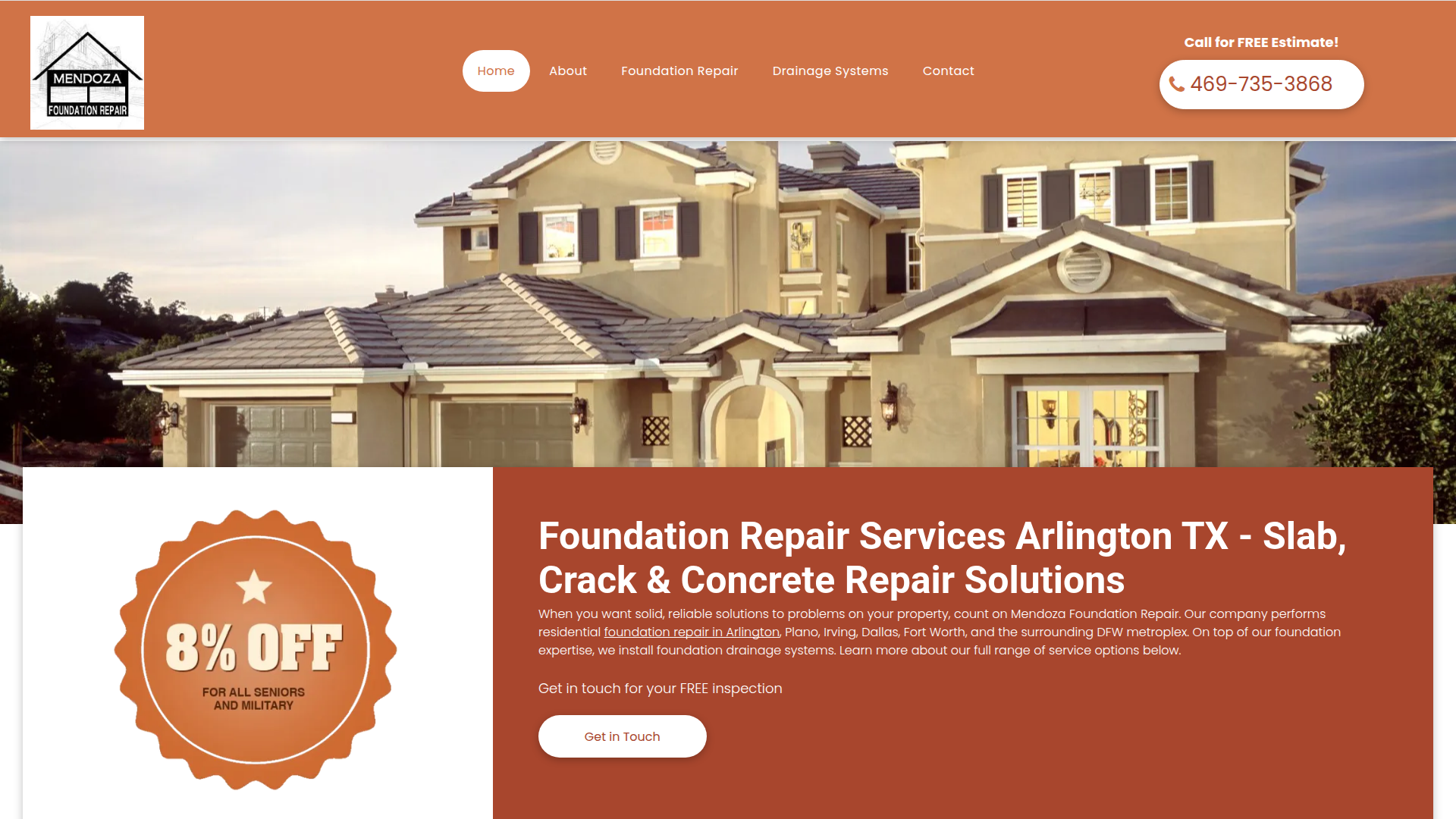 Mendoza Foundation Repair