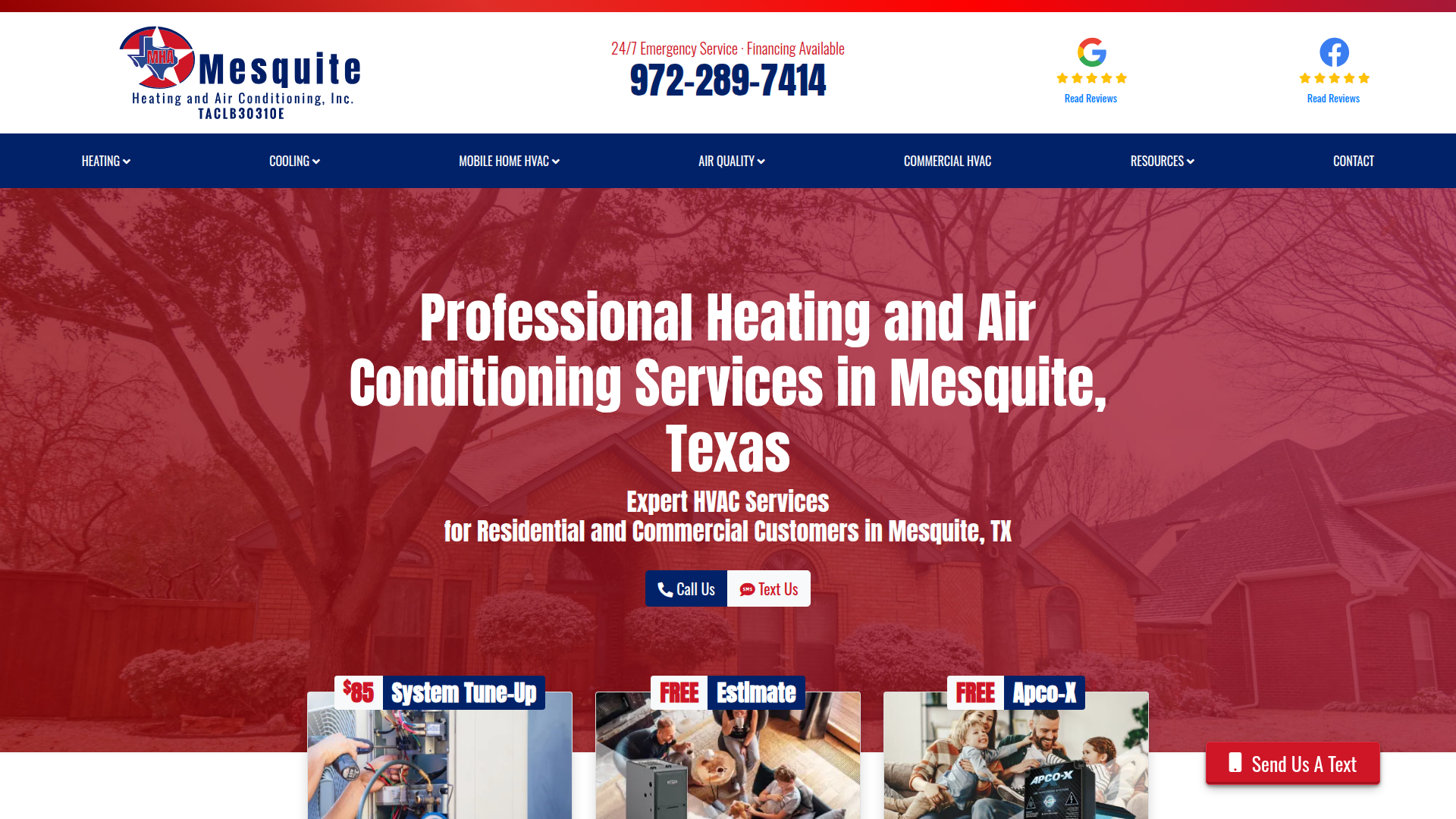 Mesquite Heating & Air Conditioning Inc.