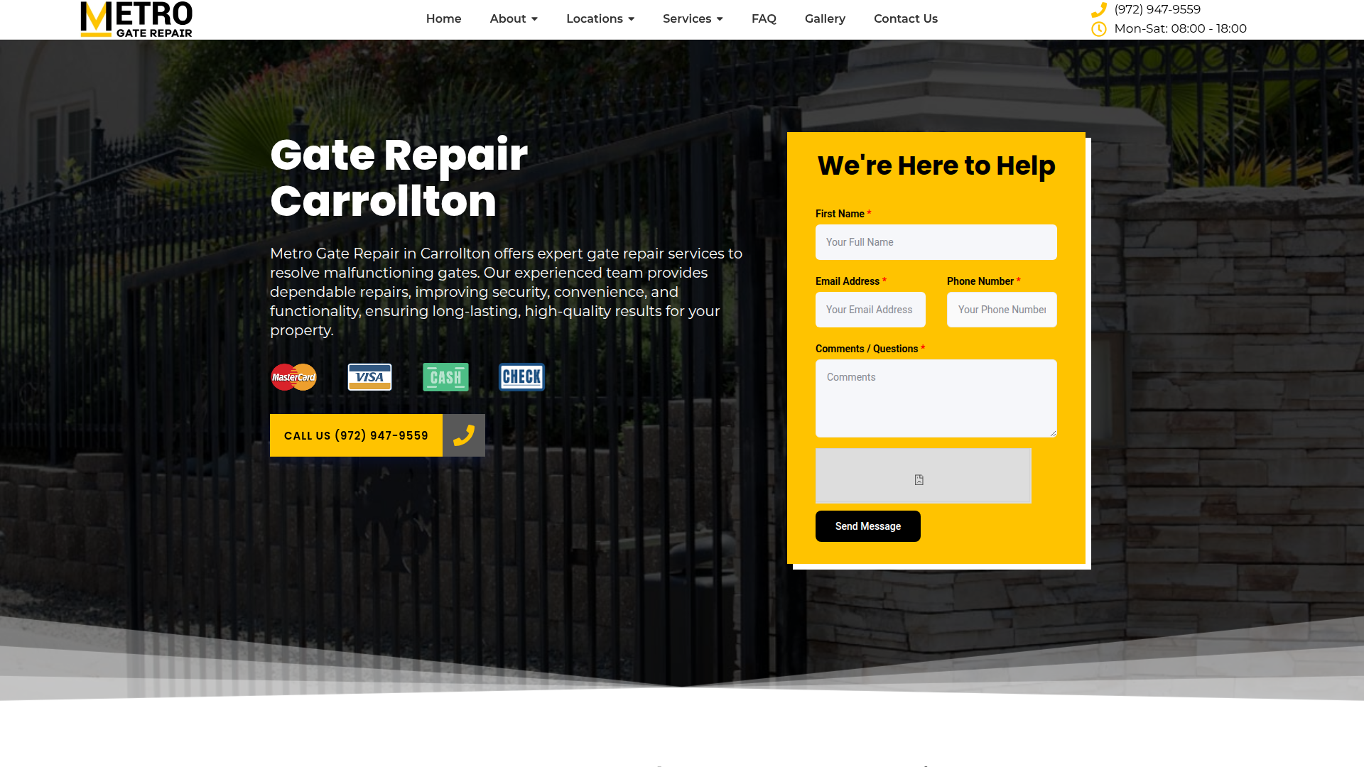 Metro Gate Repair Carrollton