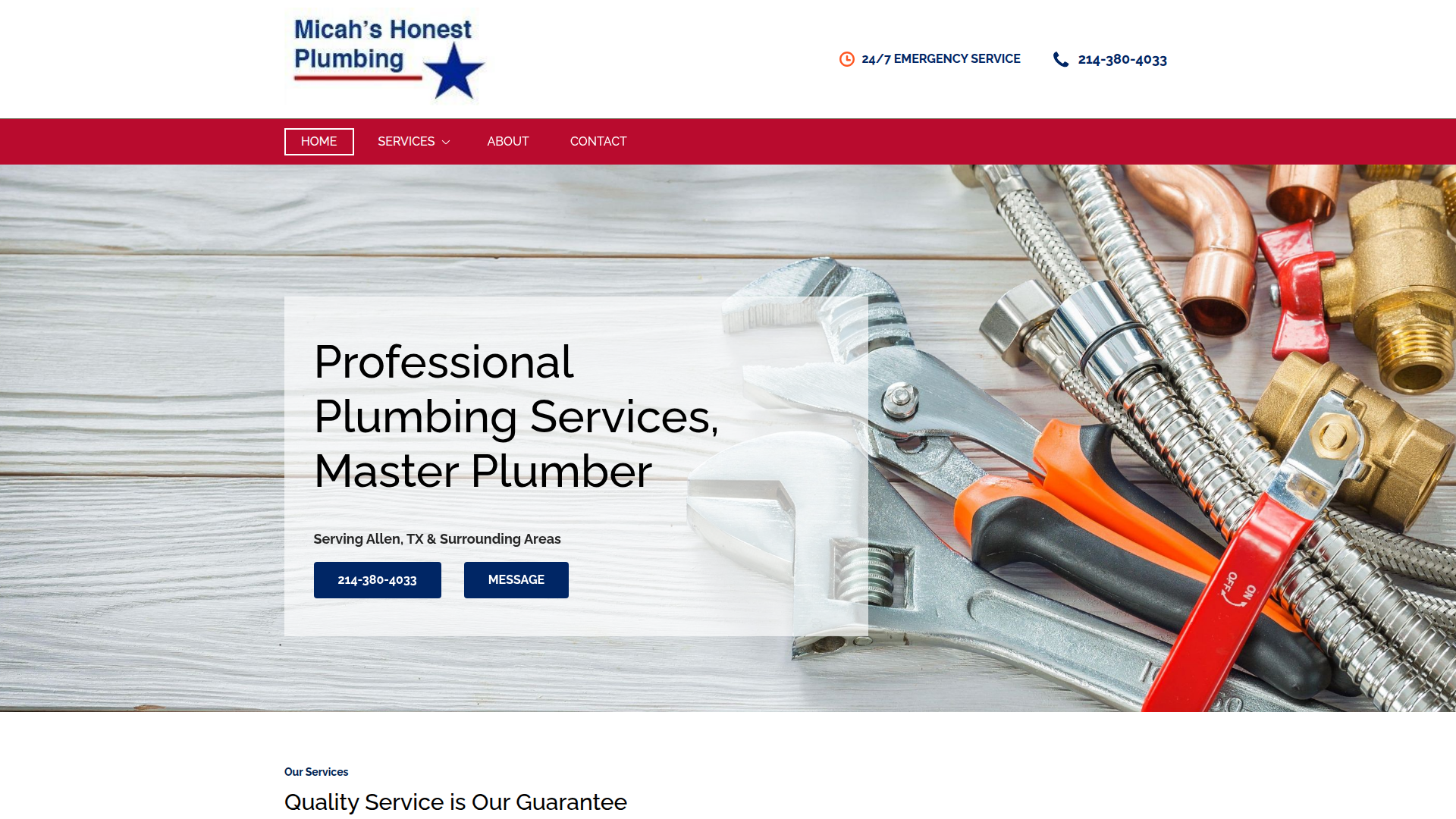 Micah's Honest Plumbing