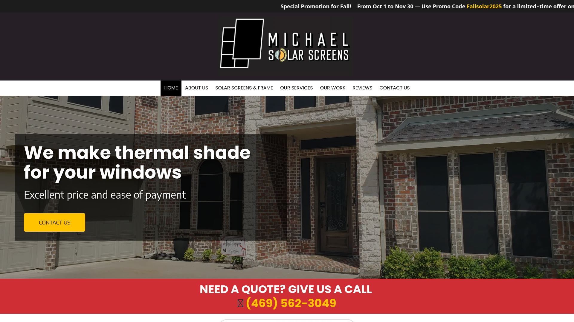 Michael Solar Screens