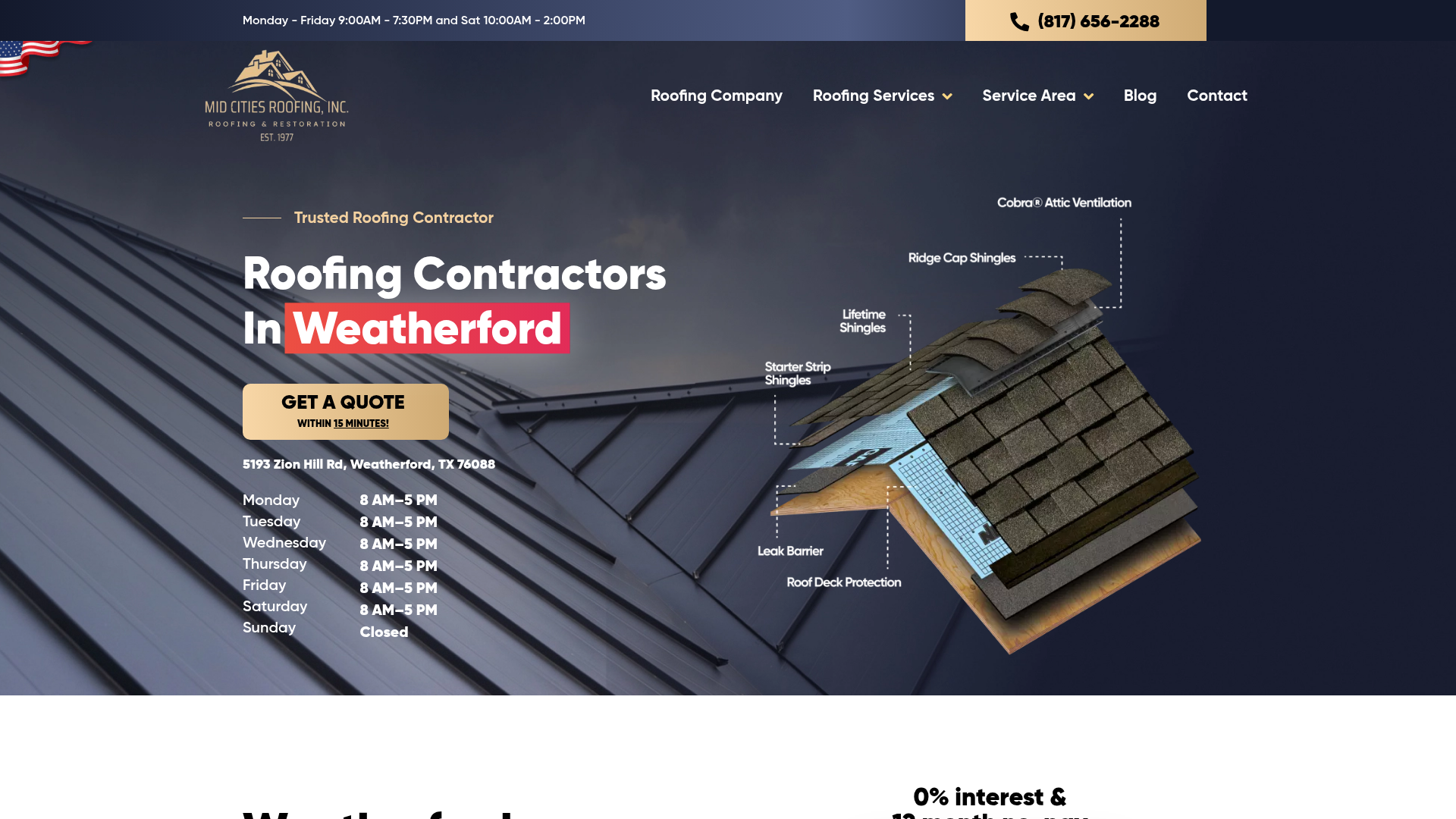 Mid-Cities Roofing Contractors - Weatherford