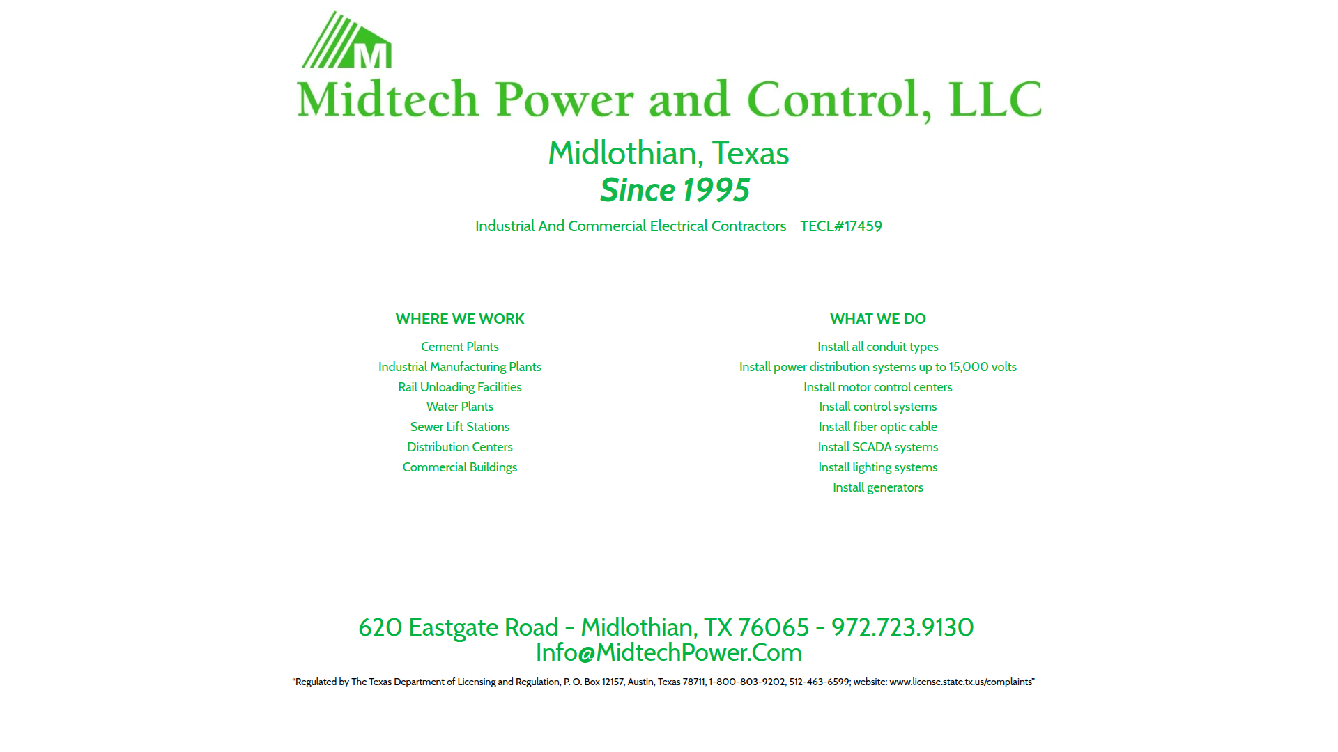 Mid Tech Power & Control