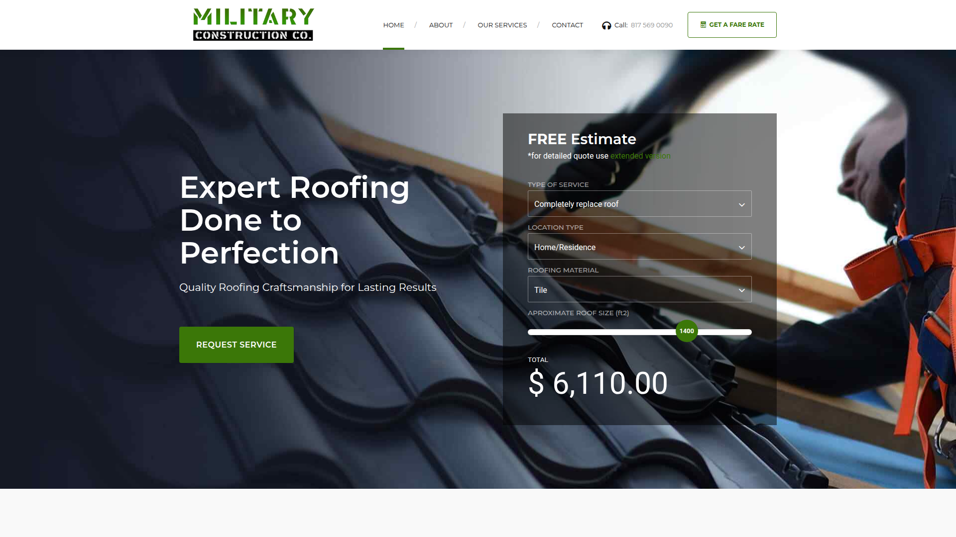 Military Construction co
