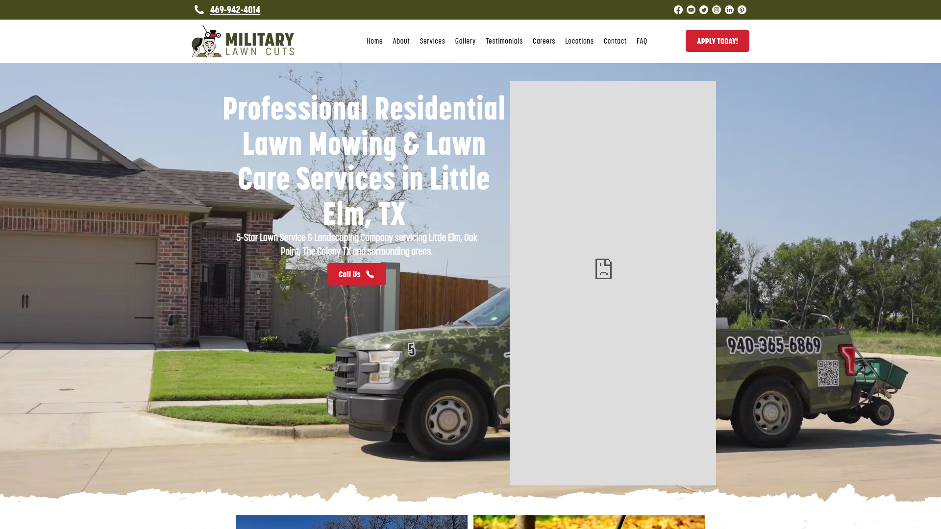 Military Lawn Cuts of Little Elm