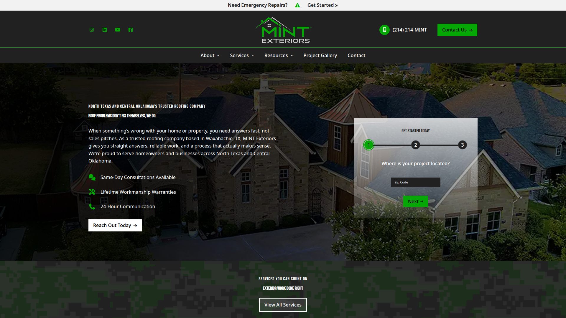 MINT Exteriors