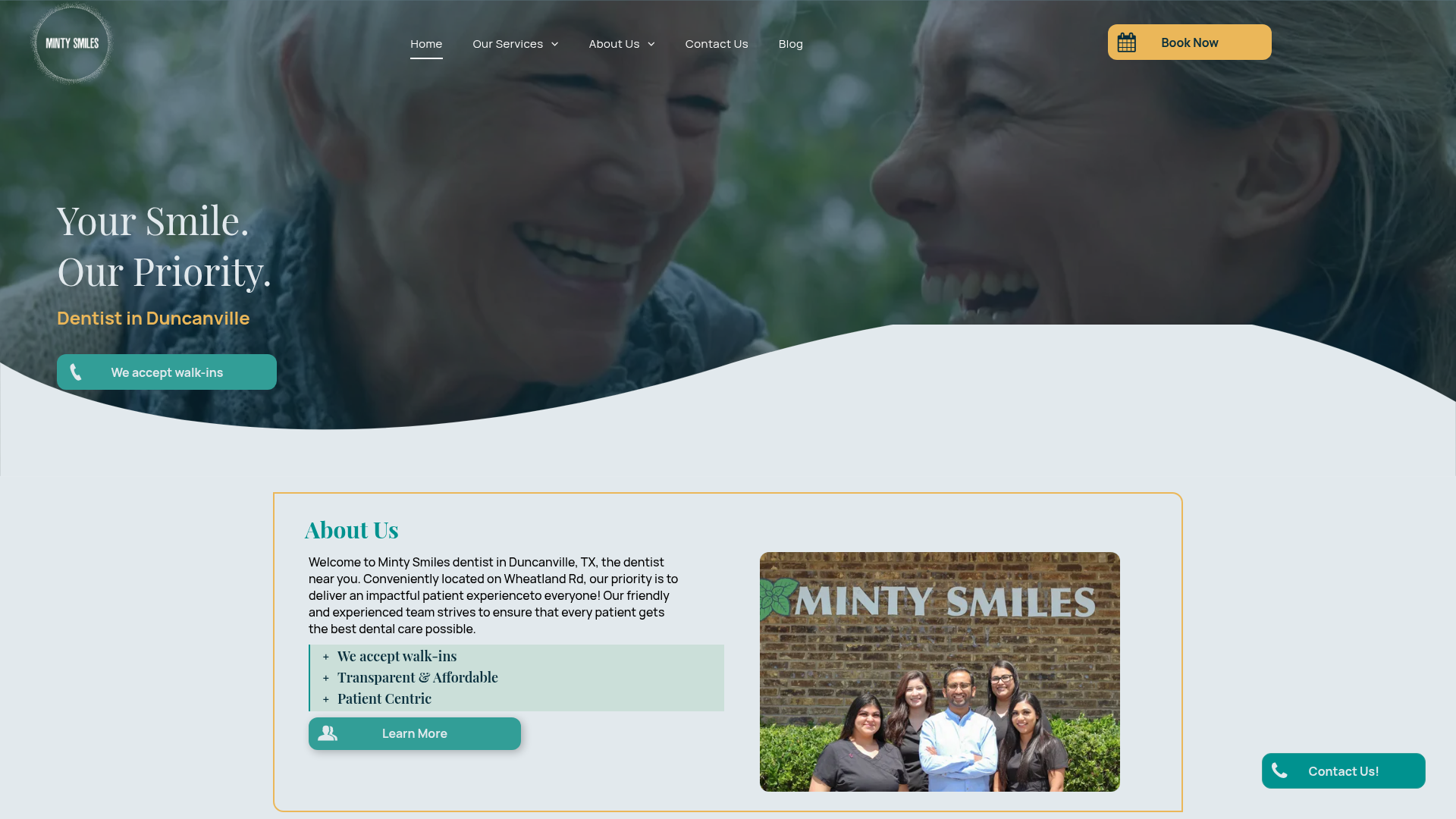Minty Smiles | Duncanville Dentist