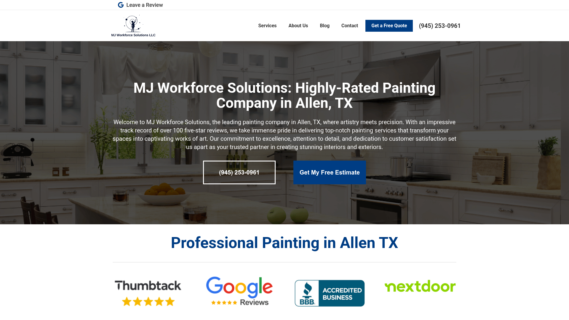MJ Workforce Solutions - Home Painters in Allen TX