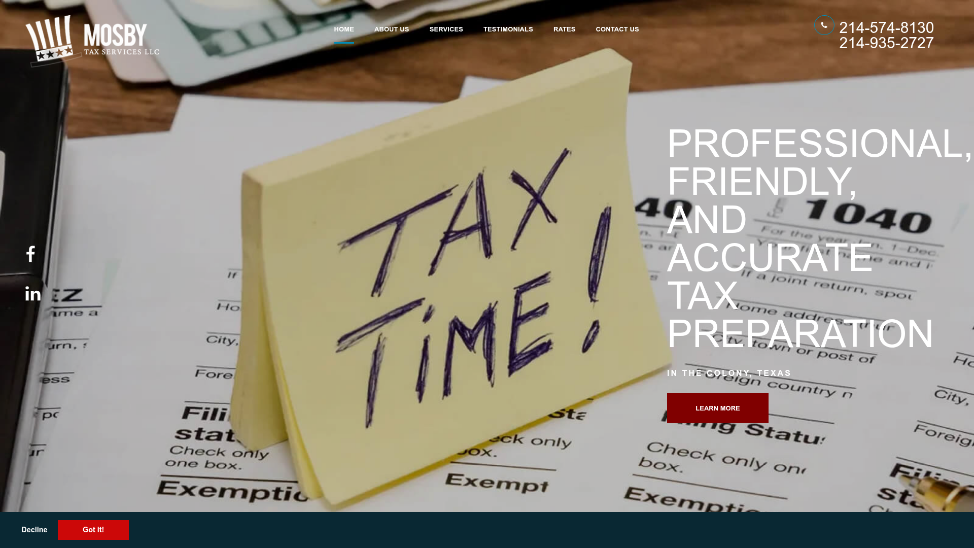 Mosby Tax Service