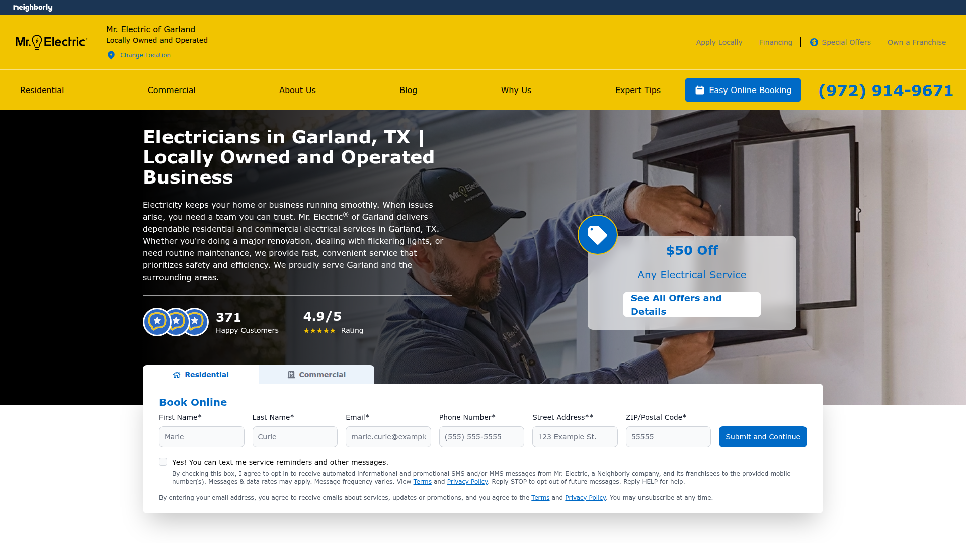 Mr. Electric of Garland