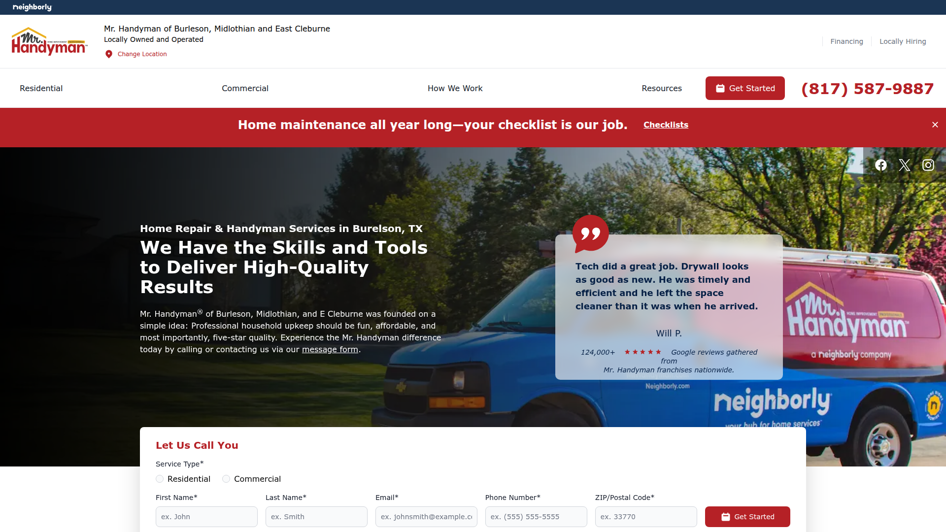 Mr. Handyman of Burleson, Midlothian and E Cleburne