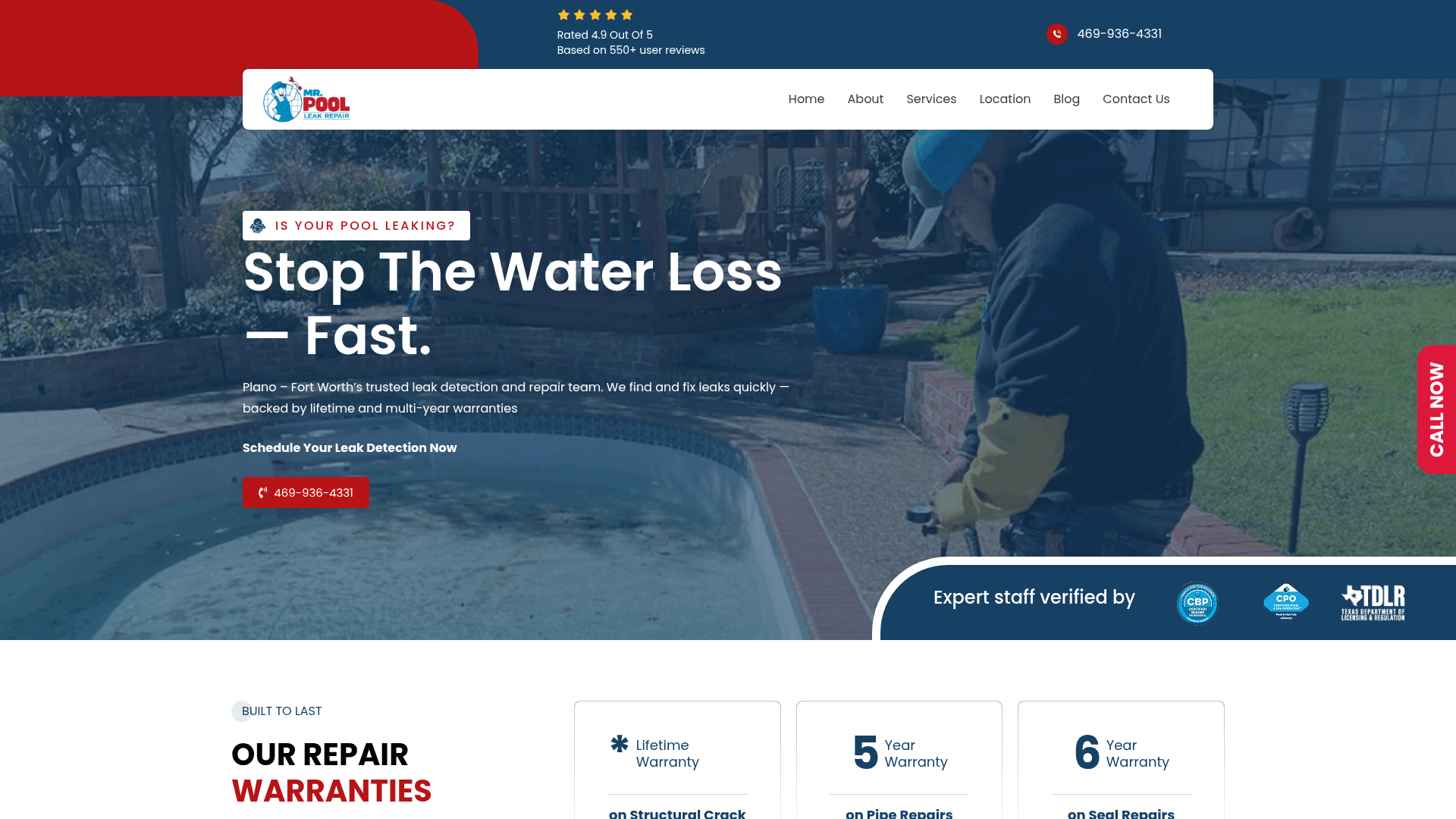 Mr. Pool Leak Repair - Plano