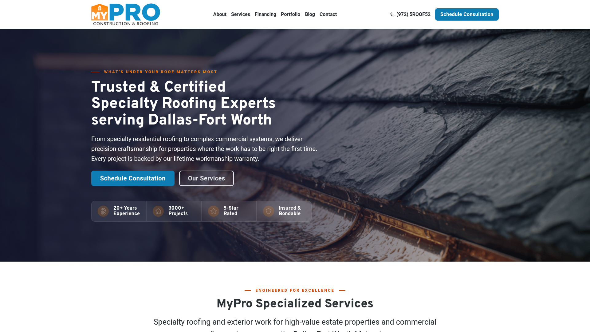 MyPro Construction & Roofing