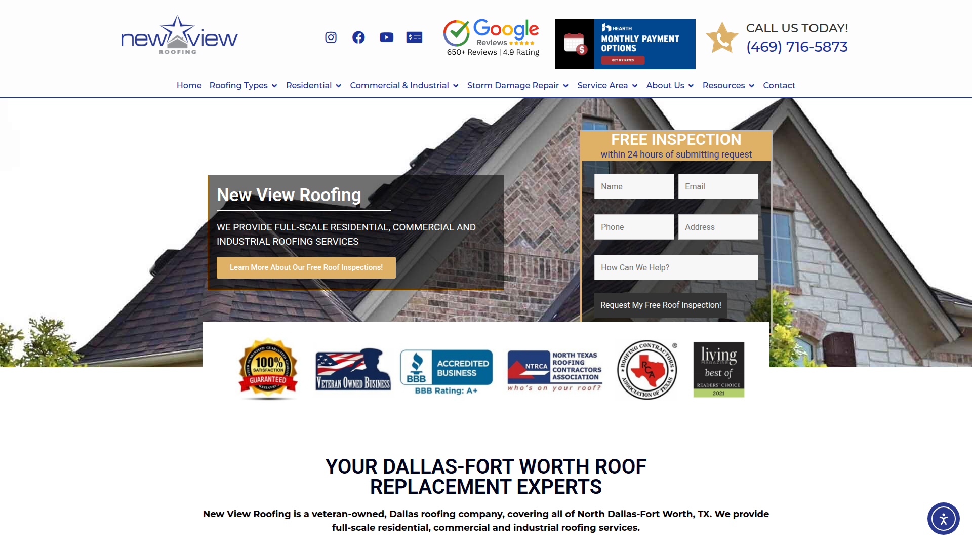 New View Roofing The Colony – Burton Hughes
