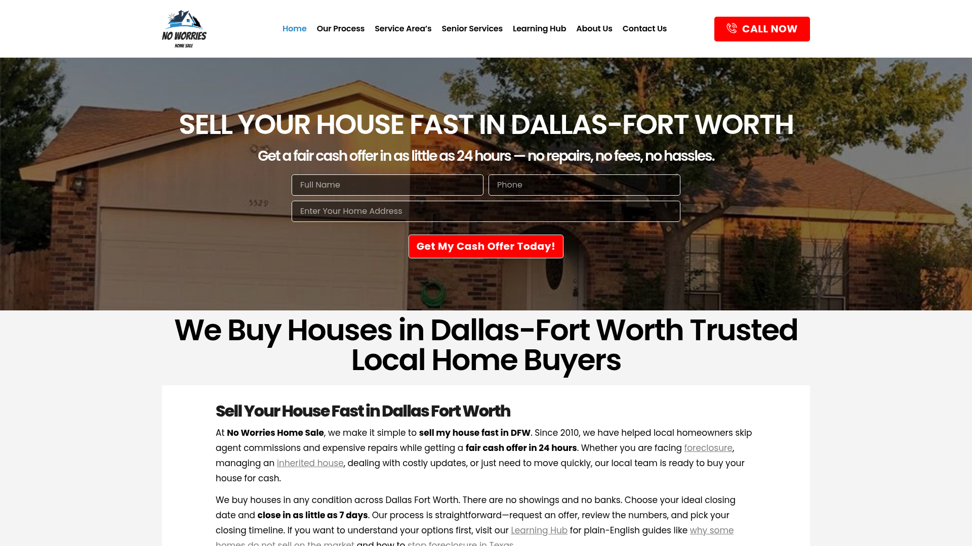 No Worries Home Sale Hurst