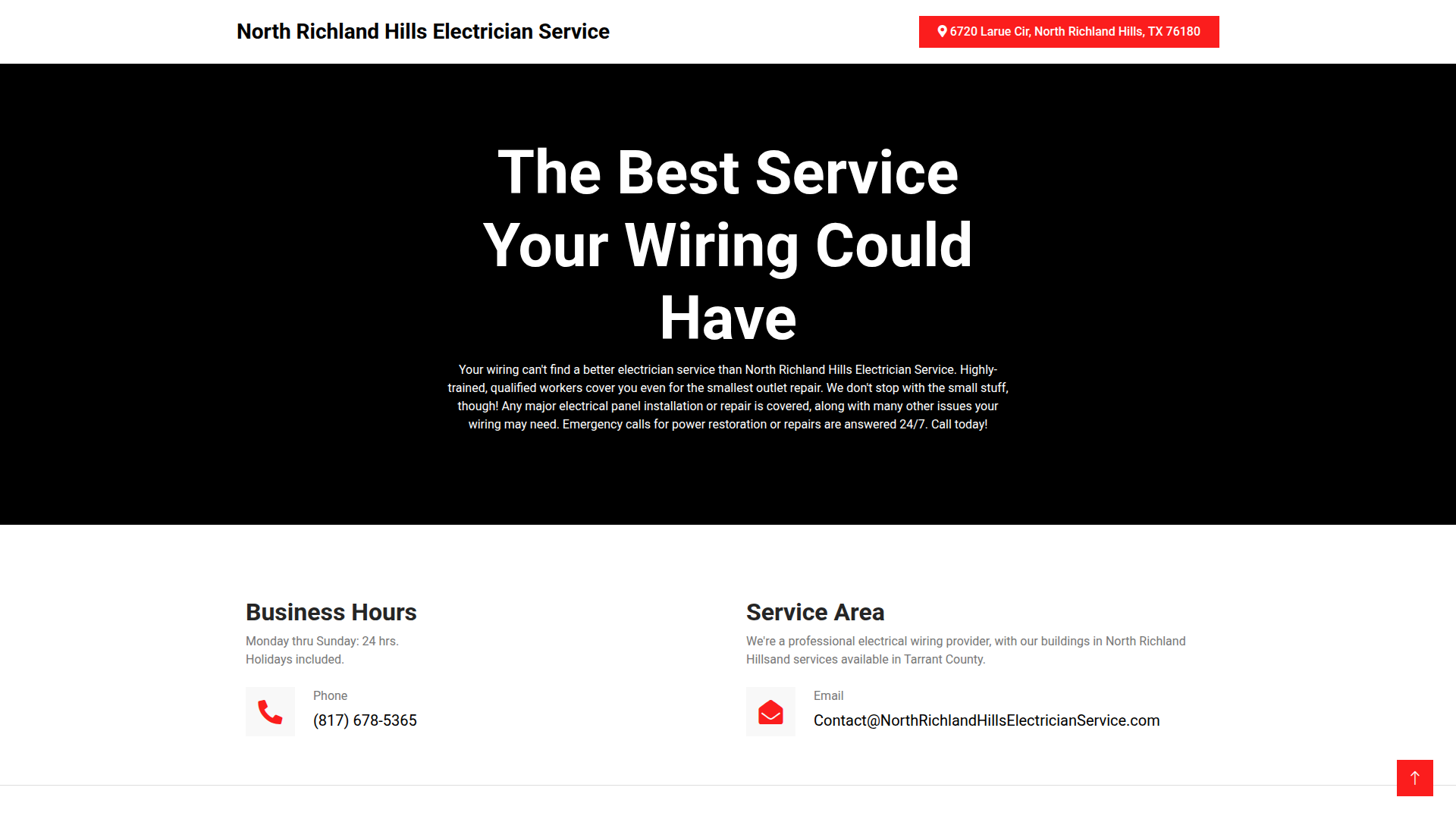 North Richland Hills Electrician Service