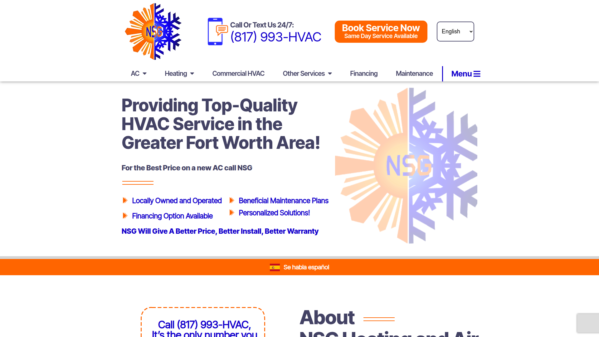 NSG Heating and Air Specialists, LLC