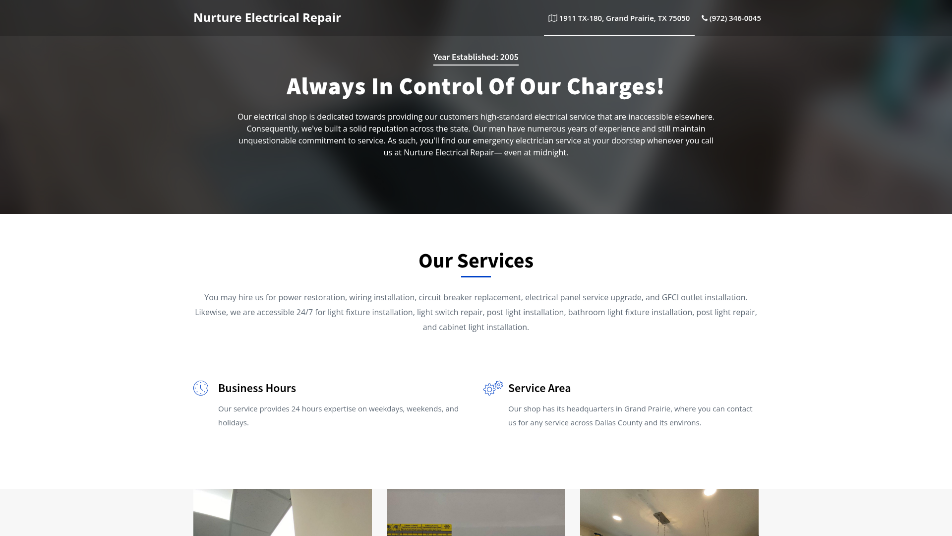Nurture Electrical Repair