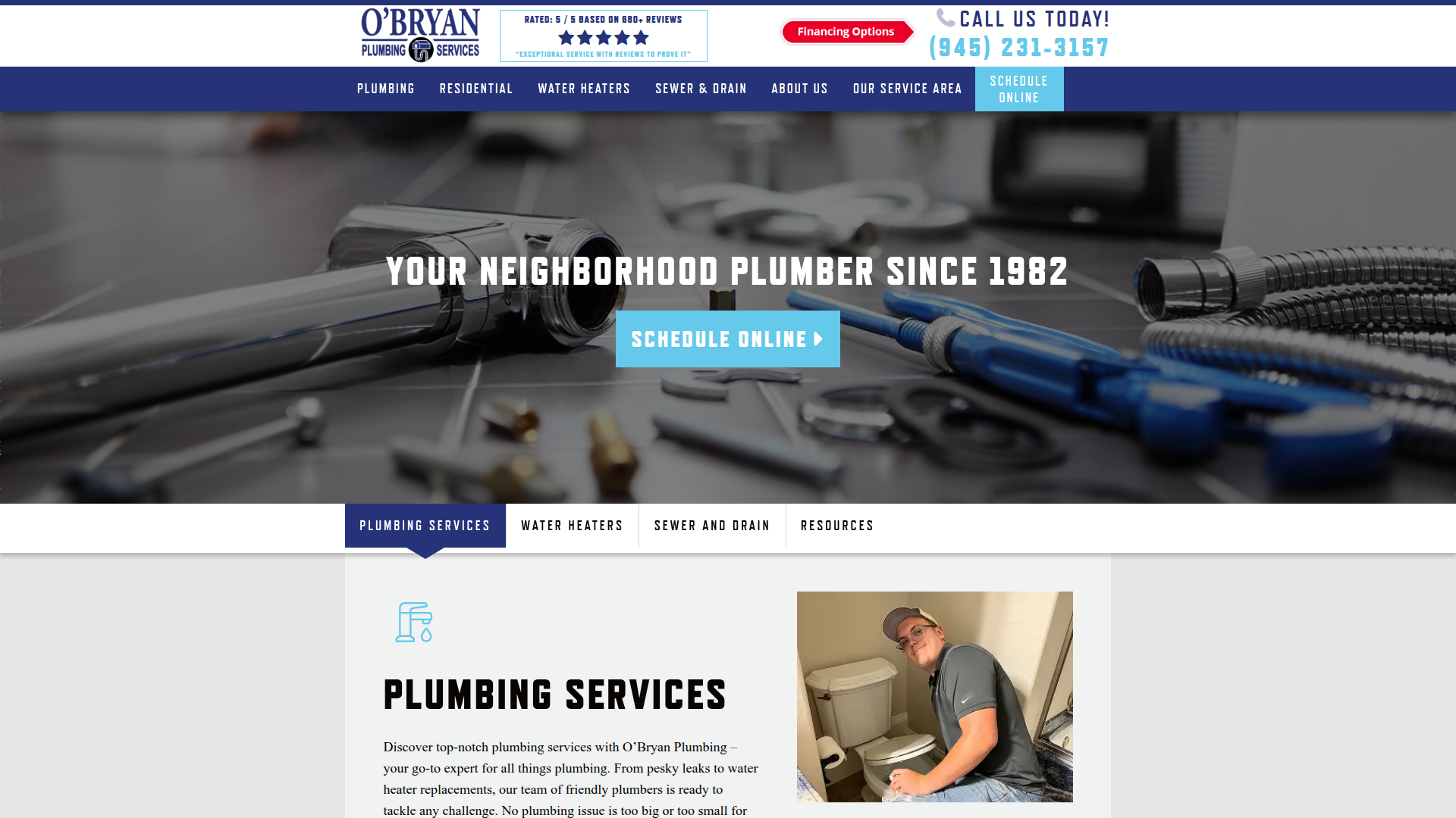O'Bryan Plumbing Services