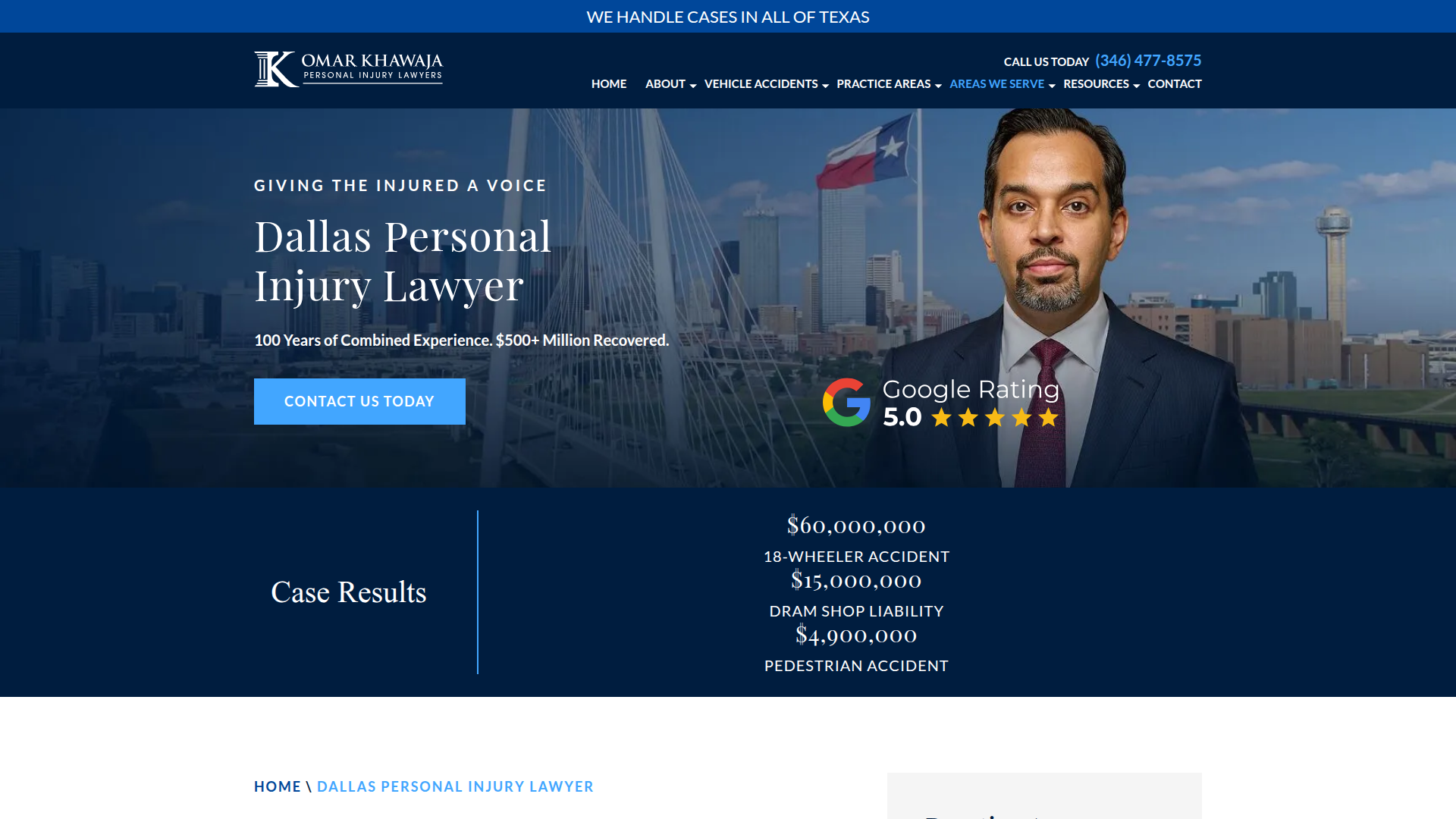 Omar Khawaja Personal Injury Lawyers Dallas