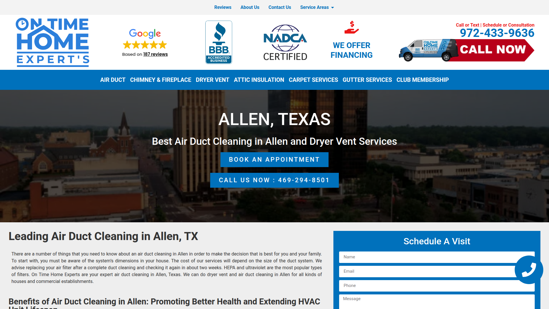 On Time Home Experts - Allen