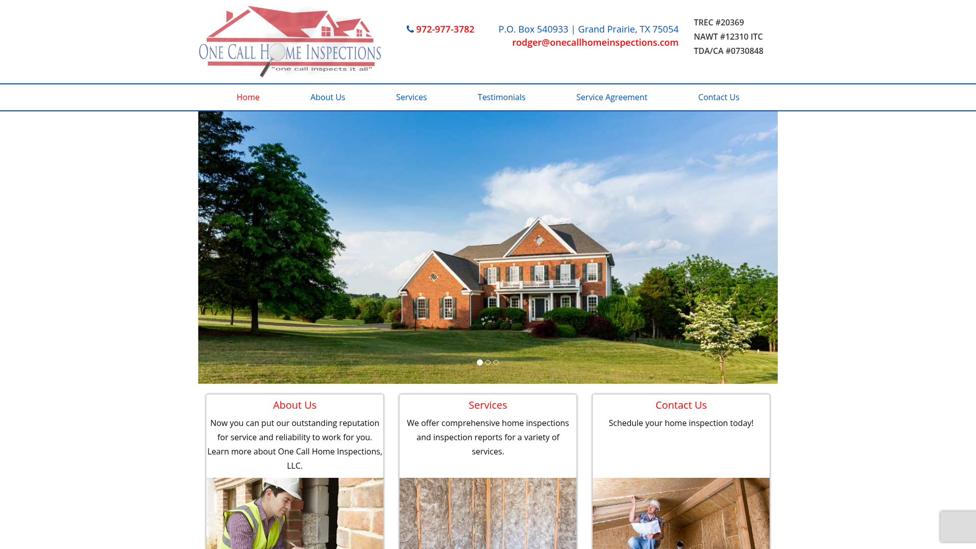 One Call Home Inspections