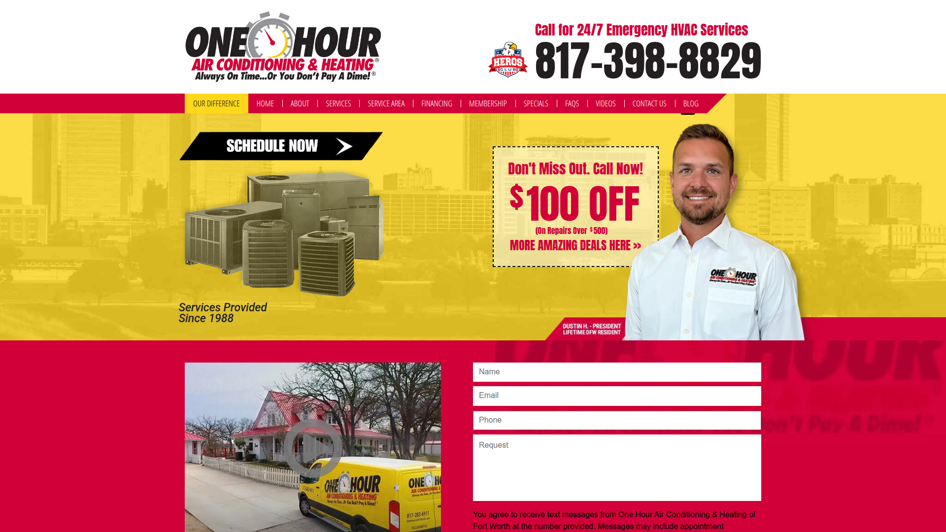 One Hour Air Conditioning & Heating