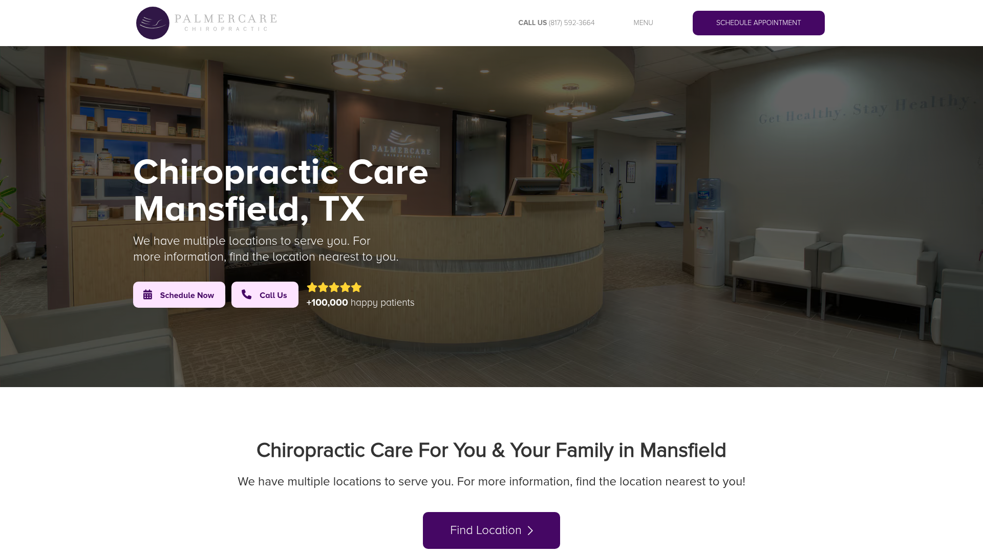 Palmercare Chiropractic Mansfield