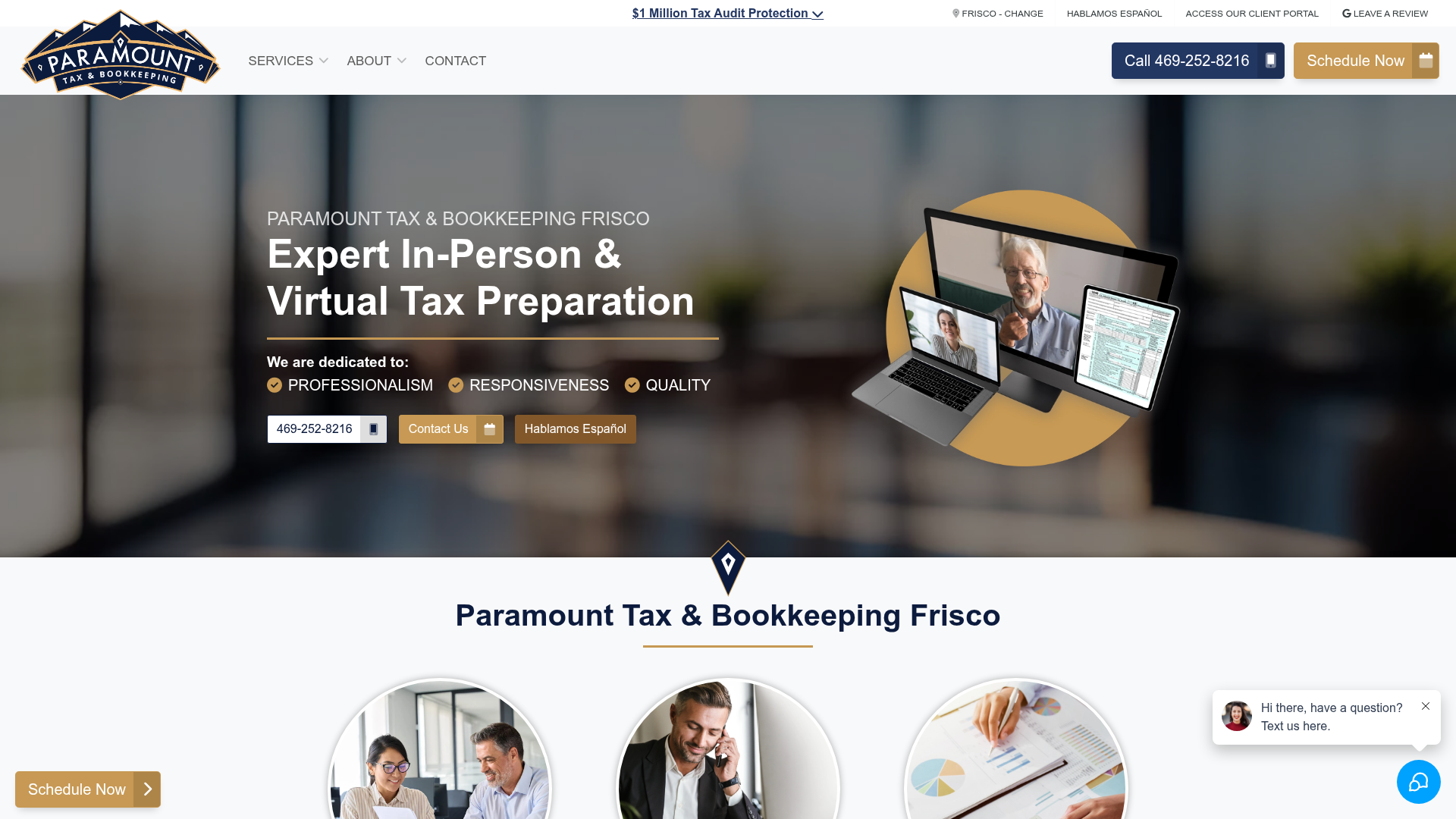 Paramount Tax & Bookkeeping Frisco