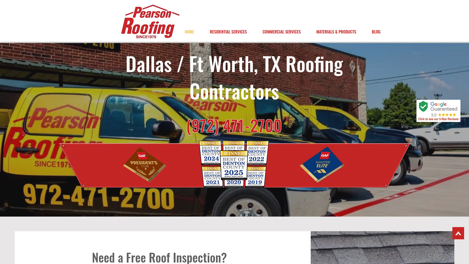 Pearson Roofing, Inc.