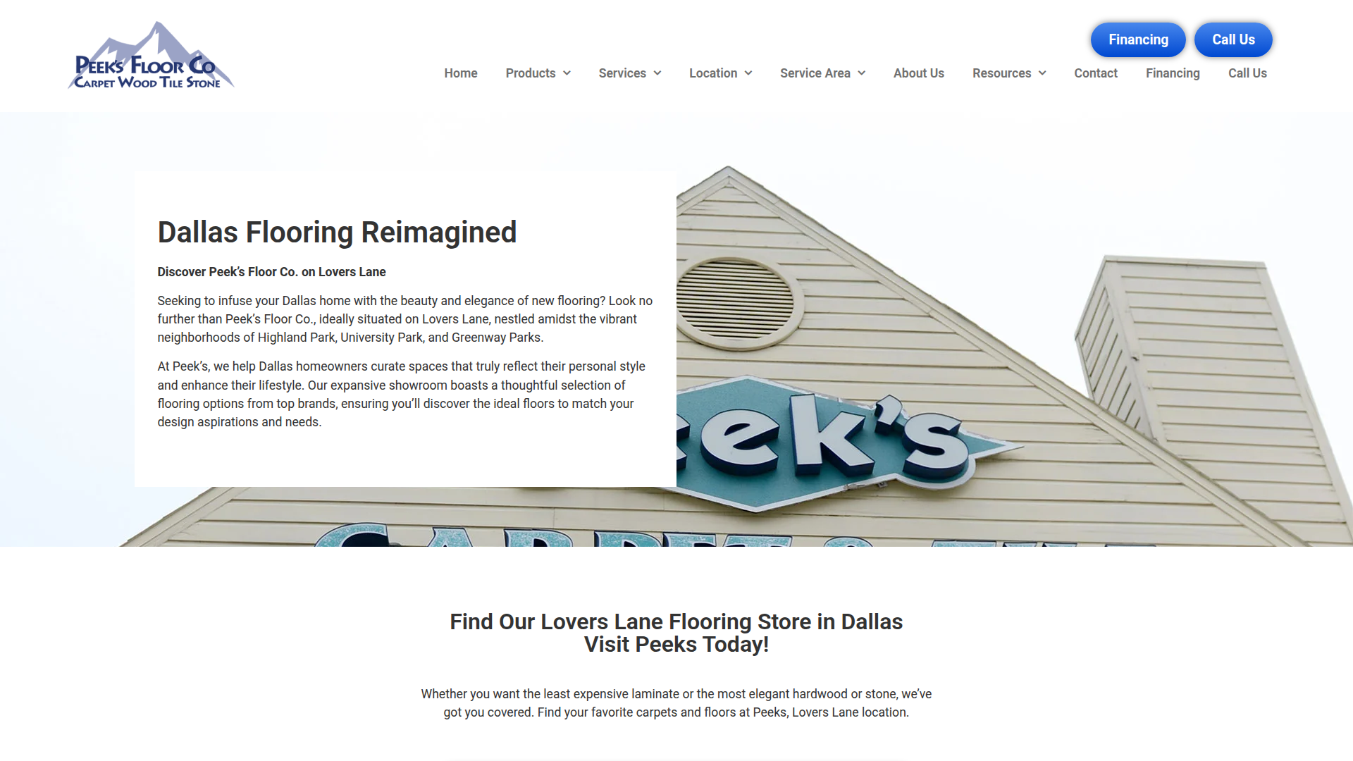 Peek's Floor Co